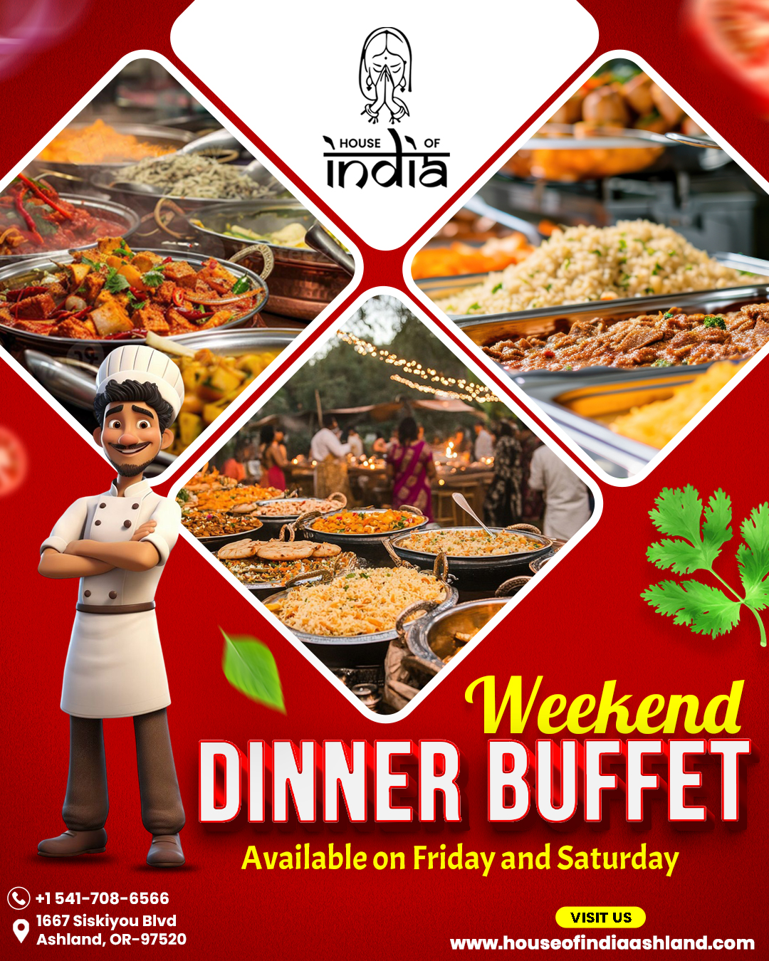 Weekend Dinner Buffet
